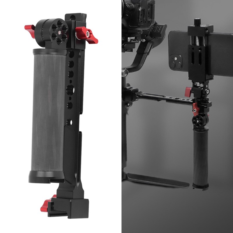 Camera Top Handle Multifunctional Folding Dual Use Adjustable Angle Top