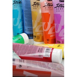 PEBEO - Acrylic Fine Studio Acrylics - Prussian Blue Hue - Prussian Blue Hue 100ml/3.38oz