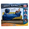 Cuddlee Blanket with Sleeves in Blue