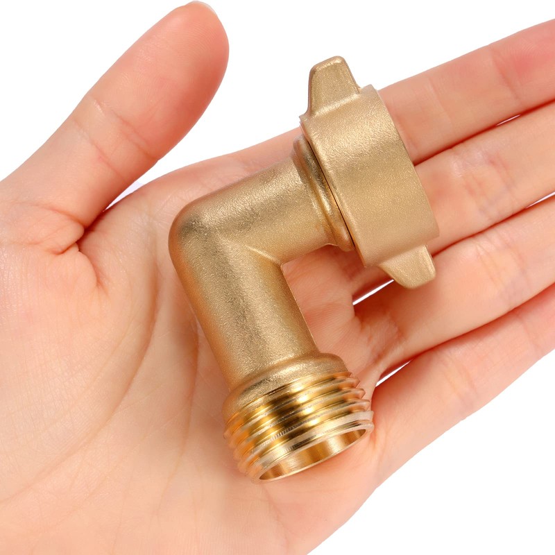 Sanpaint Sanpaint 2 Pack Garden Hose Elbow Connector 90 Degree,