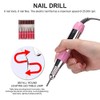 5 in 1 Nail Dust Collector with Drill, Multifunctional Electric