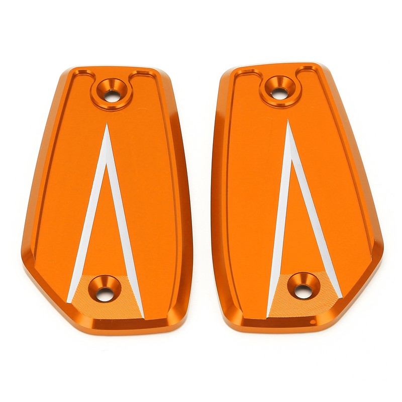 2pcs Front Brake Reservoir Cylinder Cover Cap Replacement for Suzuki