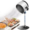 Portable Kitchen Range Hood,3-Fan Speeds and Large Oil Collection Cup,