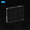 PATIKIL Acrylic Stamp Block, 3 Pack Stamping Block Rectangular Shape