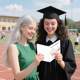 XYKEJ Nurse Graduation Card for Women, Nursing School Graduation Card for Her, New Nurse Cards for Friend Sister