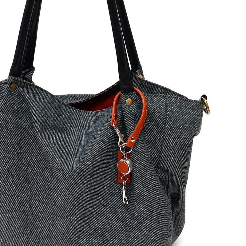 Agility affa "Reel Strap" Strap, Reel, Leather, Keychain, Leather, Reel