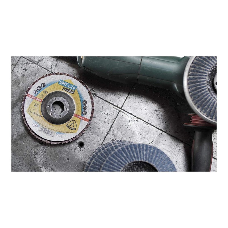 Klingspor 322768 SMT 624 Supra Abrasive Mop Disc, Pack of