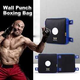 Wesing Punching Pads for Wall Boxing - Focus Target Punch Bag Mat for Martial Arts (Blue, 25cm)