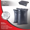 JeeJaan® 5 Pcs of Large Grey Postage Bags 24"x 36"
