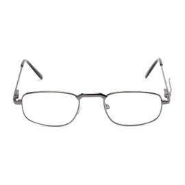 Rectangle Reading Glasses in Grey by Readers.com | The Anderson | +2.00