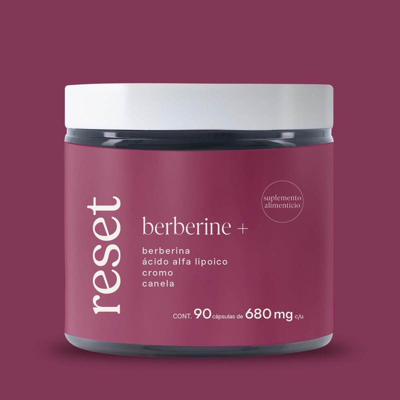 RESET | Berberine + Berberina, Ácido Alfa Lipoico, Cromo y