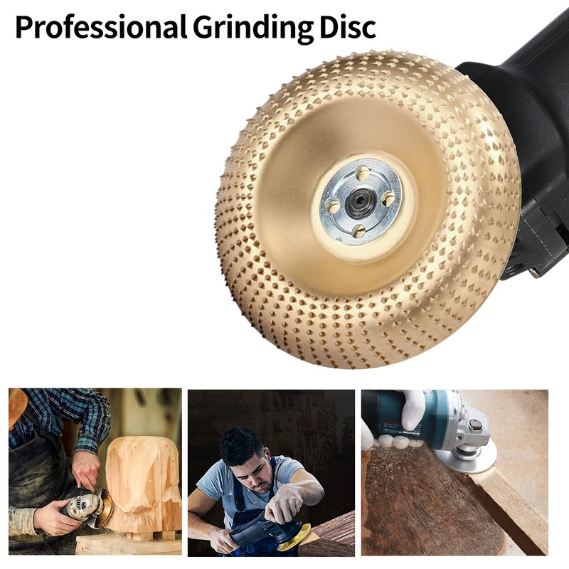 Candeon Wood Grinding Wheel Angle Grinder Disc 22mm Bore Woodworking