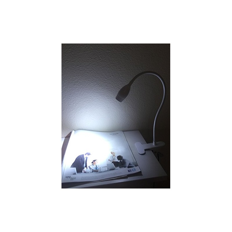 New Gooseneck USB SMD LED Portable Reading Light Table Lamp
