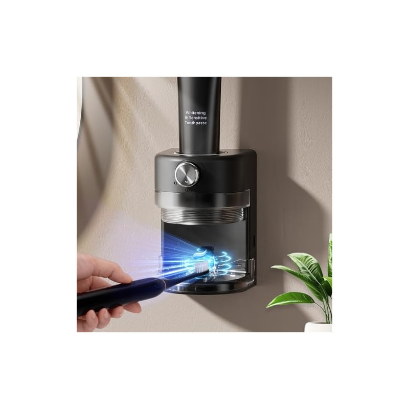 Automatic Toothpaste Dispenser, Wall Mounted Electric Toothpaste Dispenser for Kids