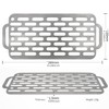 TiTo Titanium BBQ Net Grill Portable Ultralight Non-Stick Meat Grill