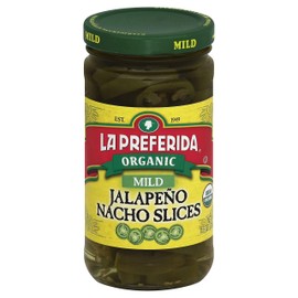 La Preferida Organic Jalapeno Nacho Slices, Mild, 11.5 oz (Pack - 6)