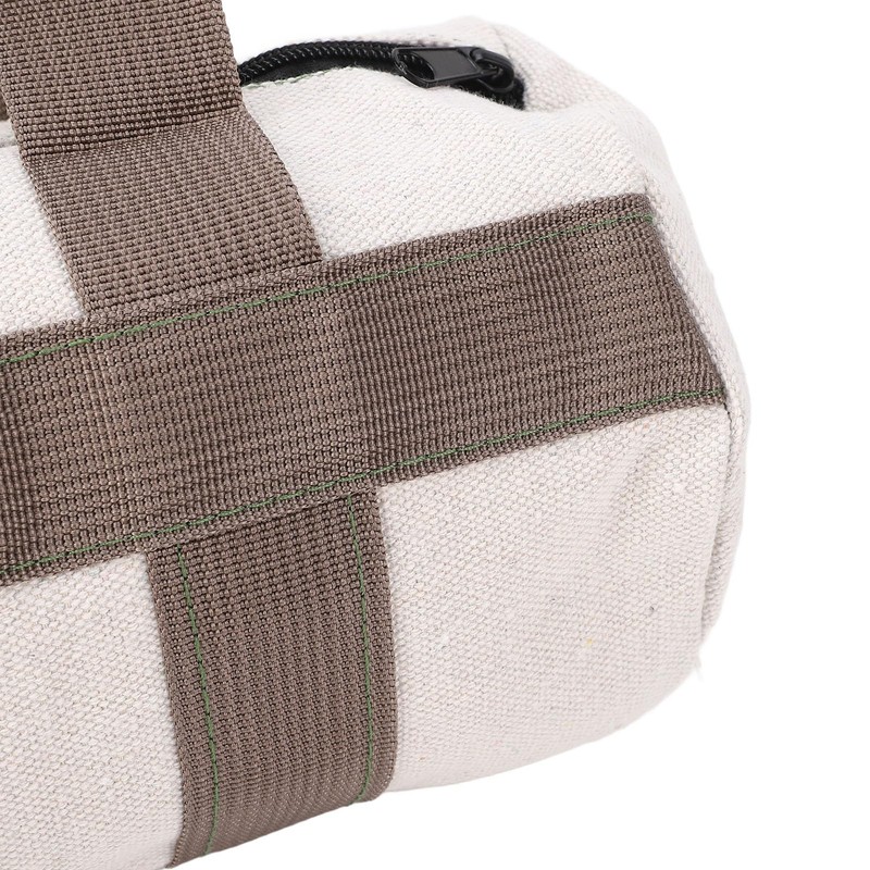 Canvas Heavy Duty Tool Tote Bag Large Capacity Storage Round