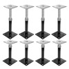 8 PCS Heavy-Duty Adjustable Floor Jacks & RV Step Stabilizer,