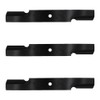 RAParts (3) Lawn Mower Blades Fits Ferris Zero Turn Mower