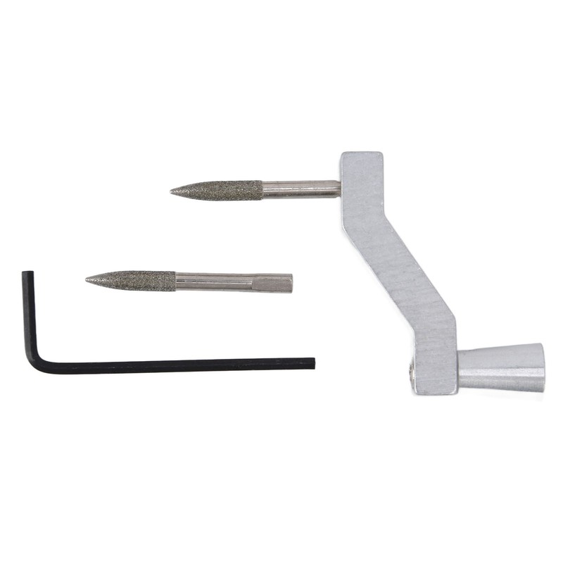 Chainsaw Sharpening Jig Portable Hand Crank Chain Sharpener for Lumberjack