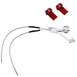 HQRP Dispenser Water Tube Heater Kit compatible with GE WR49X10173 PS1766223 EA1766223 1381601 AP4318572 BSS25JSRFSS CFSP5RKBSS CSS25USWCSS DSS25JFPACC DSS25JFPAWW DSS25JFPCCC Refrigerator, Coaster