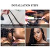 7 Pack 16 Inch Passion Twist Hair Water Wave Synthetic