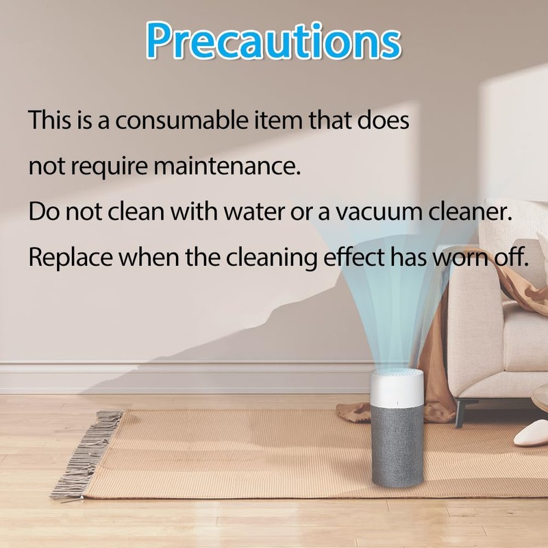 iAmoy 411 Replacement Filter for Blueair Blue Pure 411 /