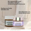 Nuestra Tierra Cosmética Kit Peeling Regenerante con Baba de Caracol,