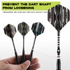 MageRabbit Plastic Darts 12 Pieces 18g with 16 Dart Flights,