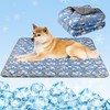 ZINGTERRA Dog Cooling Mat,Cat Self Cool Ice Pad,Lightweight Pet Pads