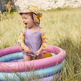 Bambino Mio, Top Nuoto, Maniche Lunghe, Protezione UPF40+, Cuccioli Di Mare, 1-2 anni