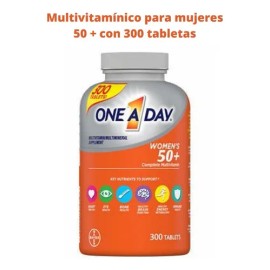 Multivitamínico One A Day para mujeres de más de 50 c/ 300 comprimidos
