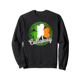 Celtic Theme - Callaway Irish Family Name Sweatshirt