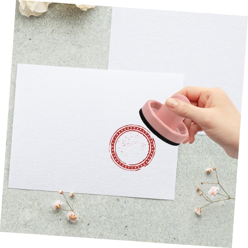 Operitacx Chic Stamping Tool for Card Making Pink Pressing Tool