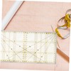 Hohopeti Patchwork Ruler Transparent Sewing Measuring Tool for Quilting Embroidery