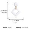 Acrylic Geometric Dangle Earring for Women Boho Lightweight Earring Cute