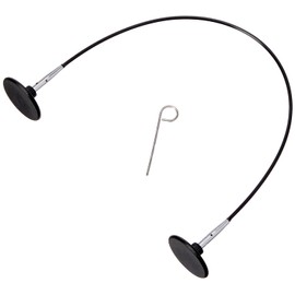 Knit Pro 10520 needle rope, 20cm, black