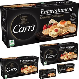 Carrs Entertainment Cracker Collection Crackers Snacks 7 OZ Box 198 Gram x 5 Packs