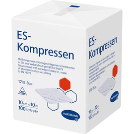 ES-Kompressen Unsteril 10x10 cm 8fach