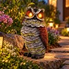 Solar Owl Bird Deterrent with Motion-Activated Sound & Flashing Eyes