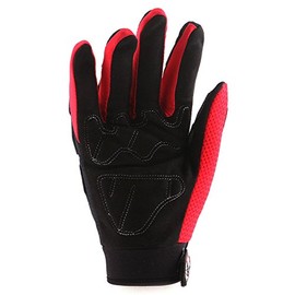 Motocross Motorcycle BMX MX ATV Dirt Bike Skeleton Racing Gloves Red