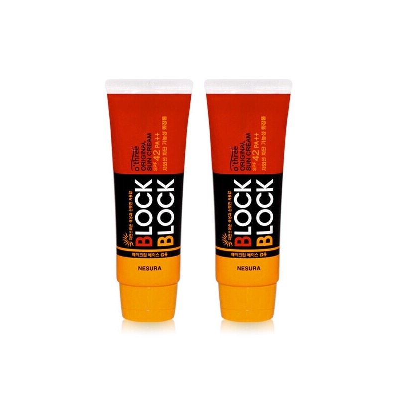 Otri Block & Block Original Sunscreen 80g X 2 /