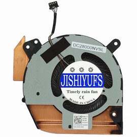 JISHIYUFS New CPU Cooling Fan Blade for Dell Latitude 5401 Laptop 0WG3PW WG3PW DP/N EG50060S1-C420-S9A DC5V 0.39A DC28000NVSL EG50060S1-C400-S9A 0YX3WM