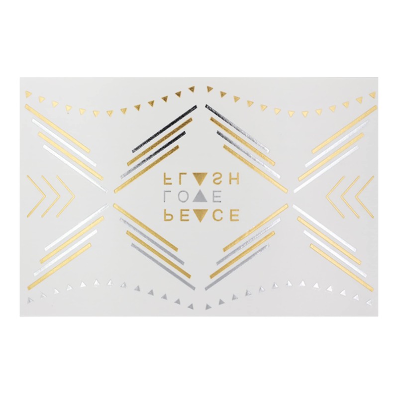Original FLASH TATTOOS – The popular gold tattoos from the