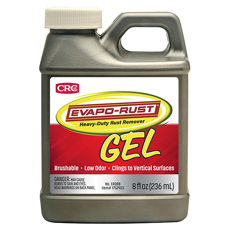 CRC Evapo-Rust Gel Rust Remover, 8 Fl Oz, Rust Remover