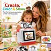 Lqqyee Smart AI Voice Sticker Maker Machine,Mini Sticker Printer for