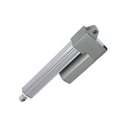 Progressive Automations 24V Industrial Mini Linear Electric Actuator - 8" Stroke, 330lbs Force with Hall Effect, Stainless Steel Rod, Brushed DC Motor, Durable Stroke for Marine, Automation, Robotics