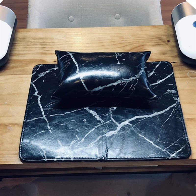 Faux Leather Nail Art Hand Cushion Pad Set Hand Pad