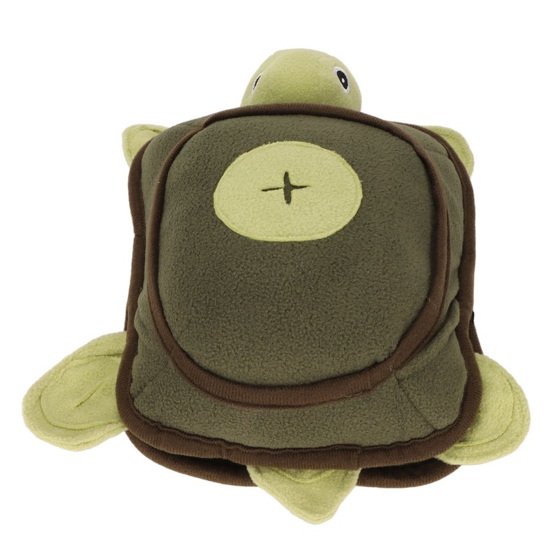 Dog Sniffing Training Toy Squeaky Plush Turtle Shape Interactive Bite