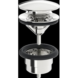 Hansa Automatic Drain Fitting Clic Clac Chrome (59913988)